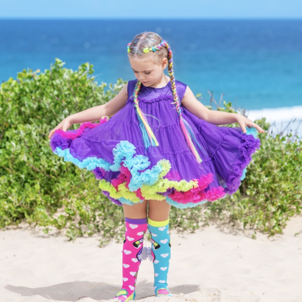 Wonderland Purple  Dress
