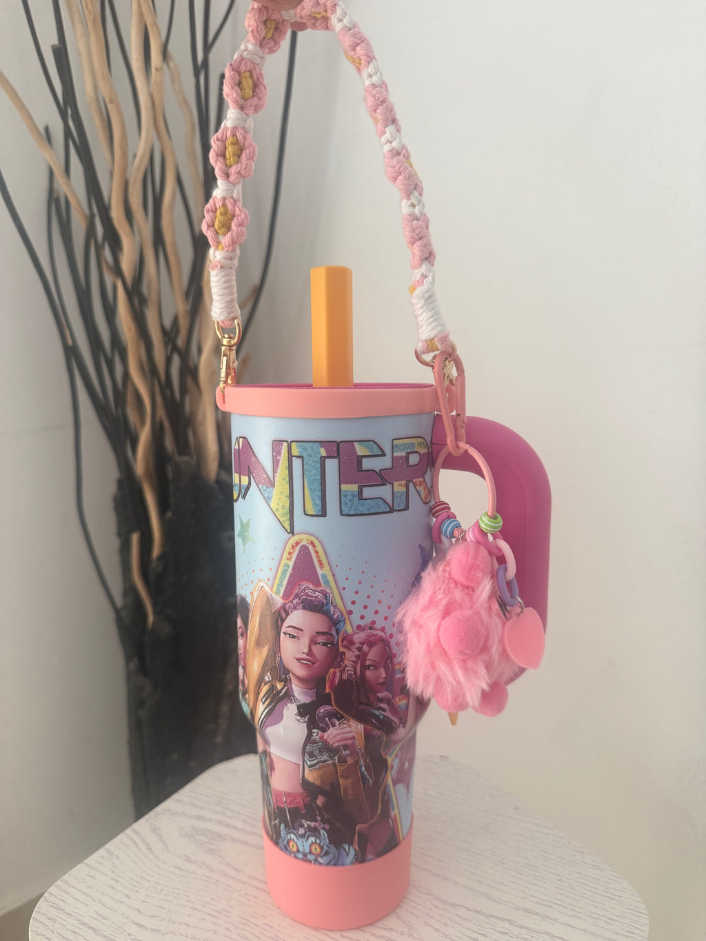 K-Pop Tumbler with Accessories