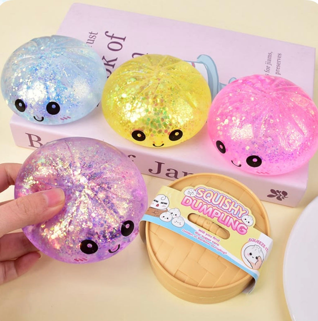 Dumpling Glitter Squishy