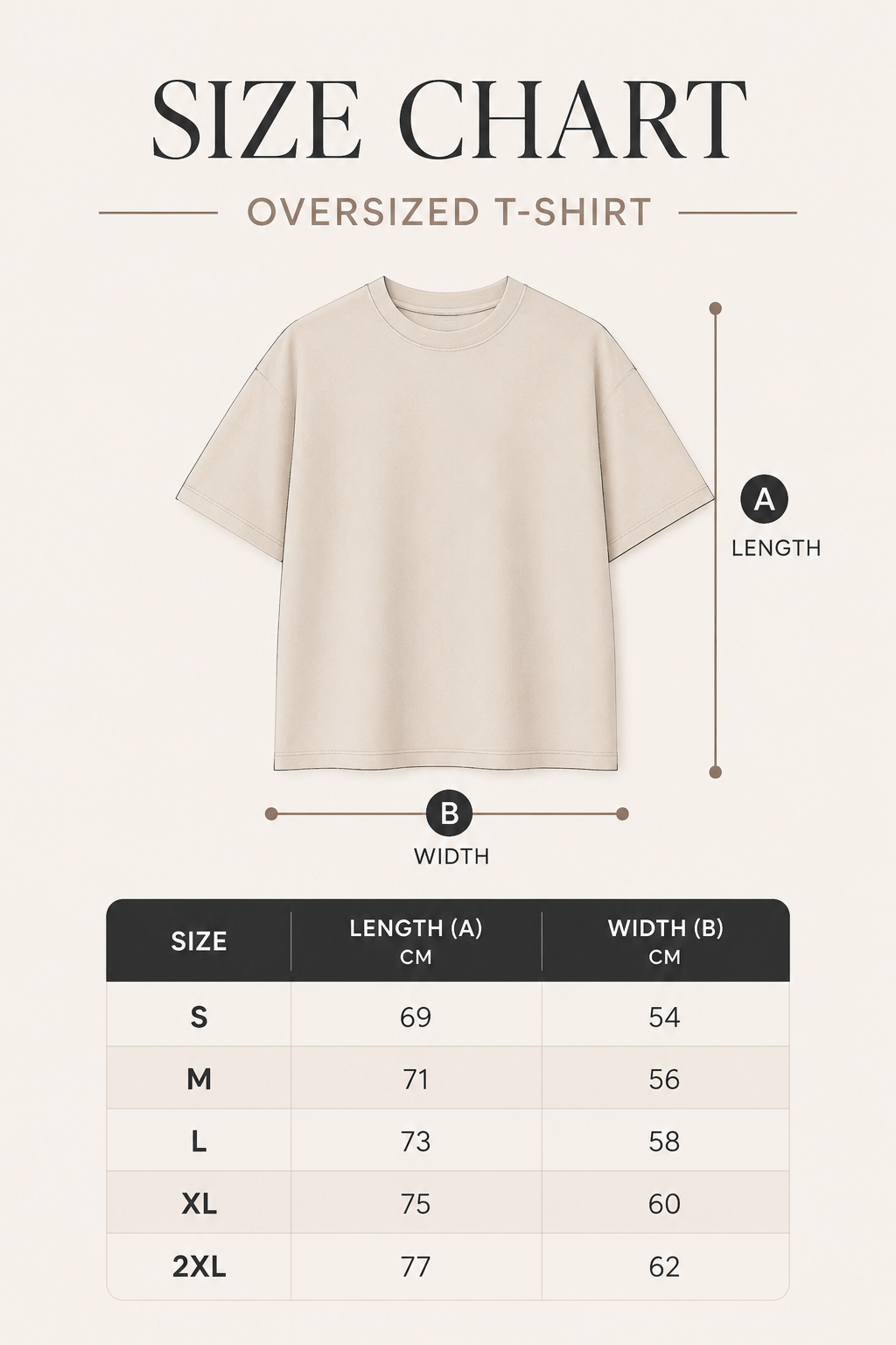 YS oversized t-shirt