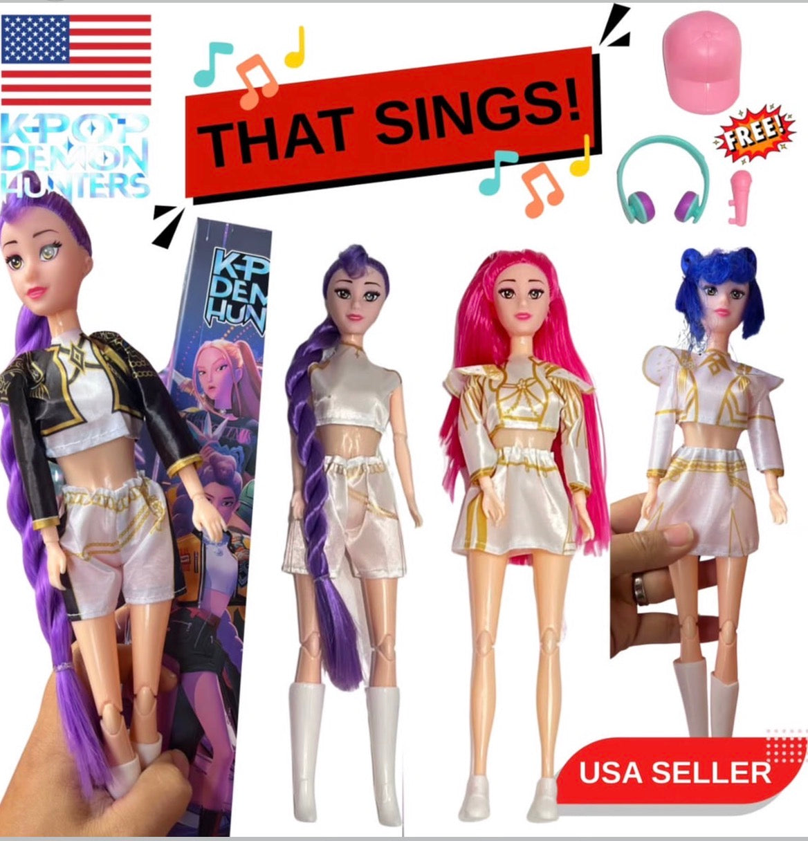 Blind k-pop doll