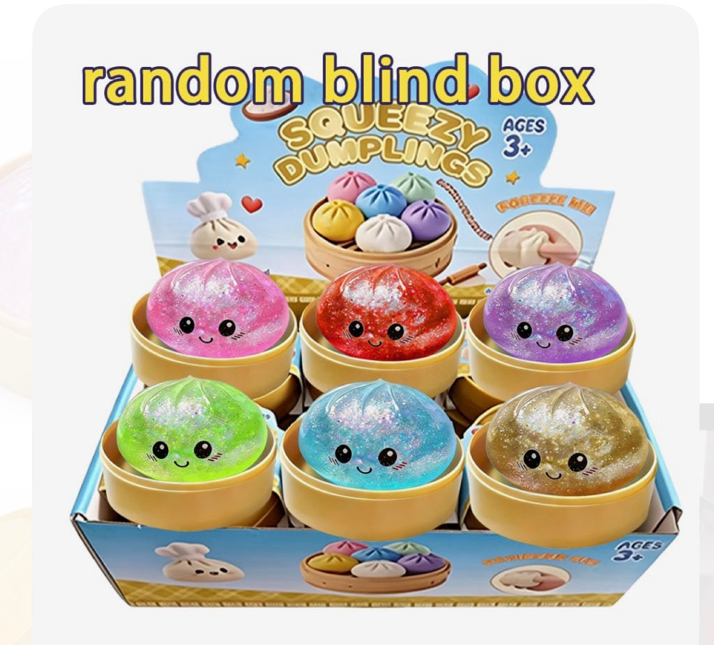Dumpling Glitter Squishy