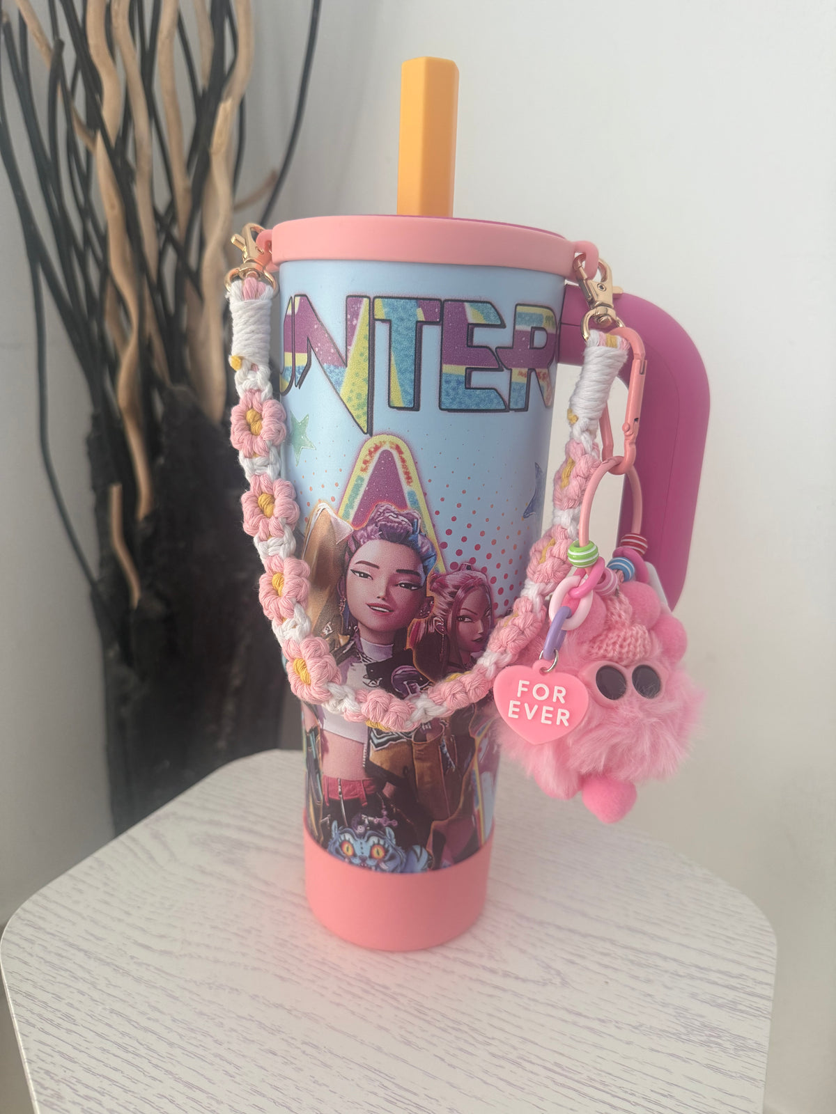 K-Pop Tumbler with Accessories