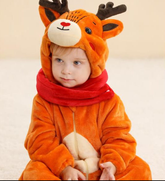 Reindeer Baby Jumpsuit