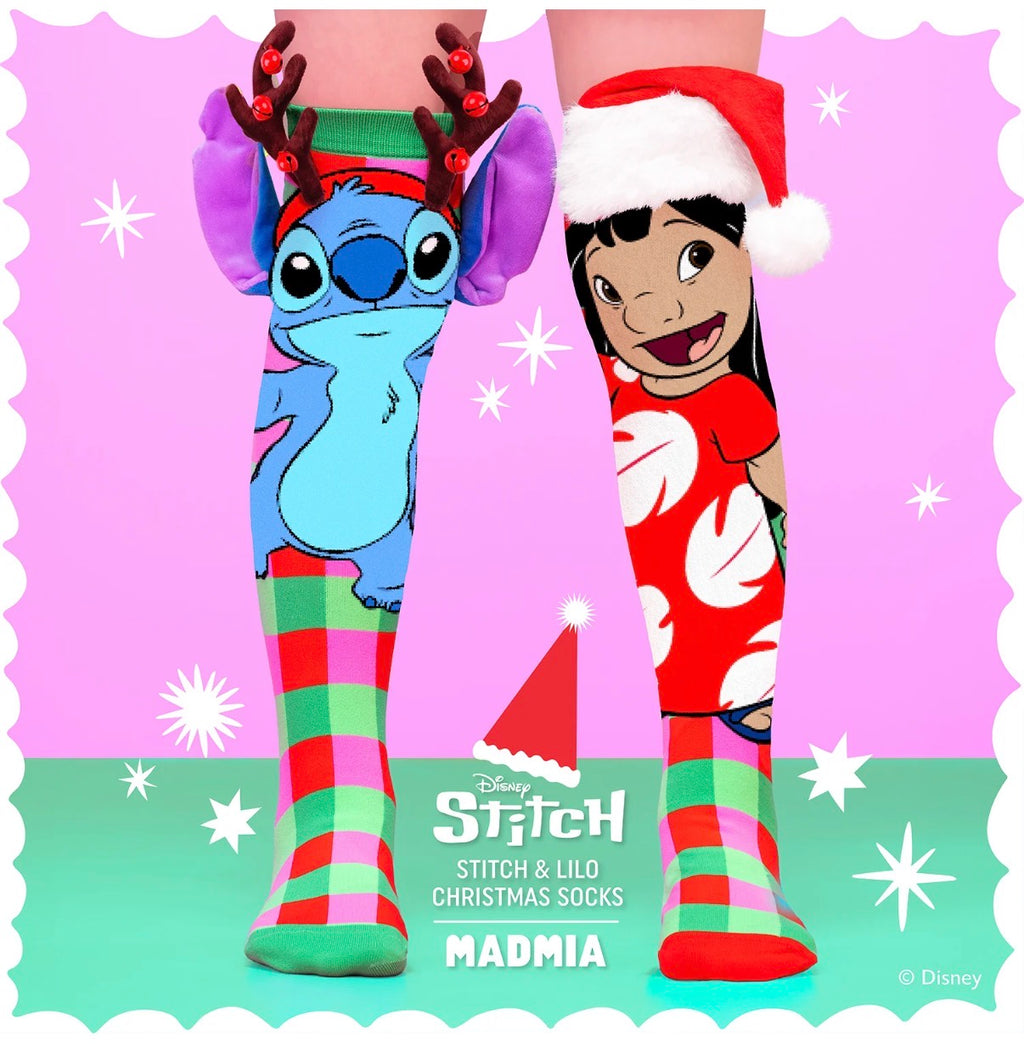 Lilo & Stich Christmas Socks