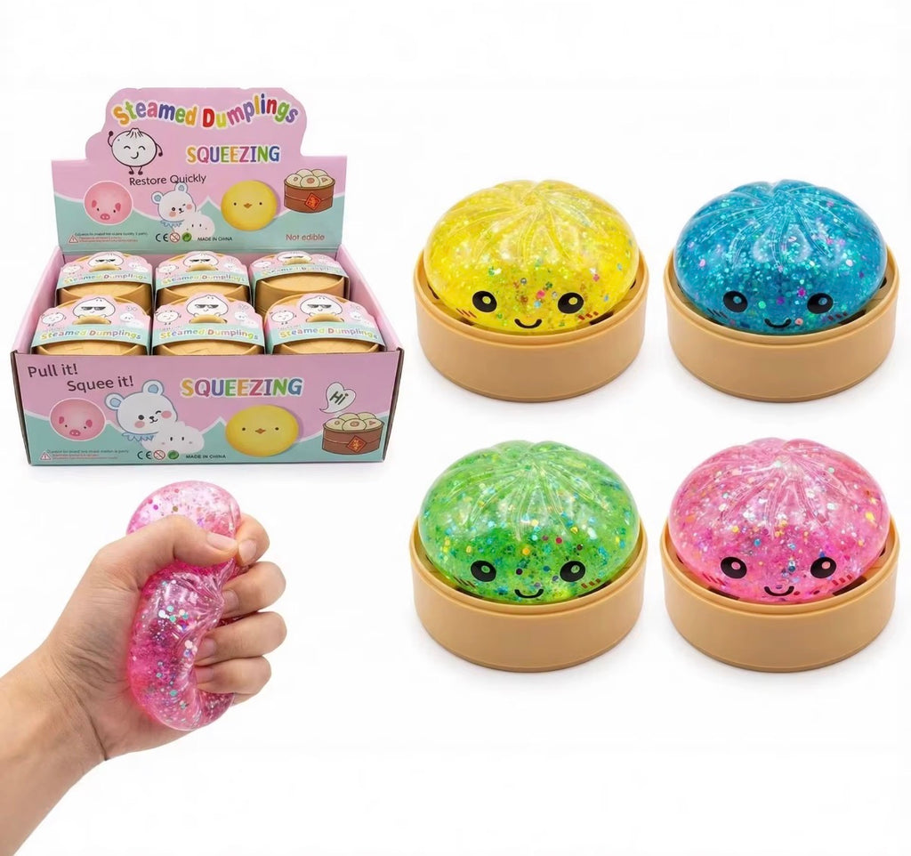 Dumpling Glitter Squishy