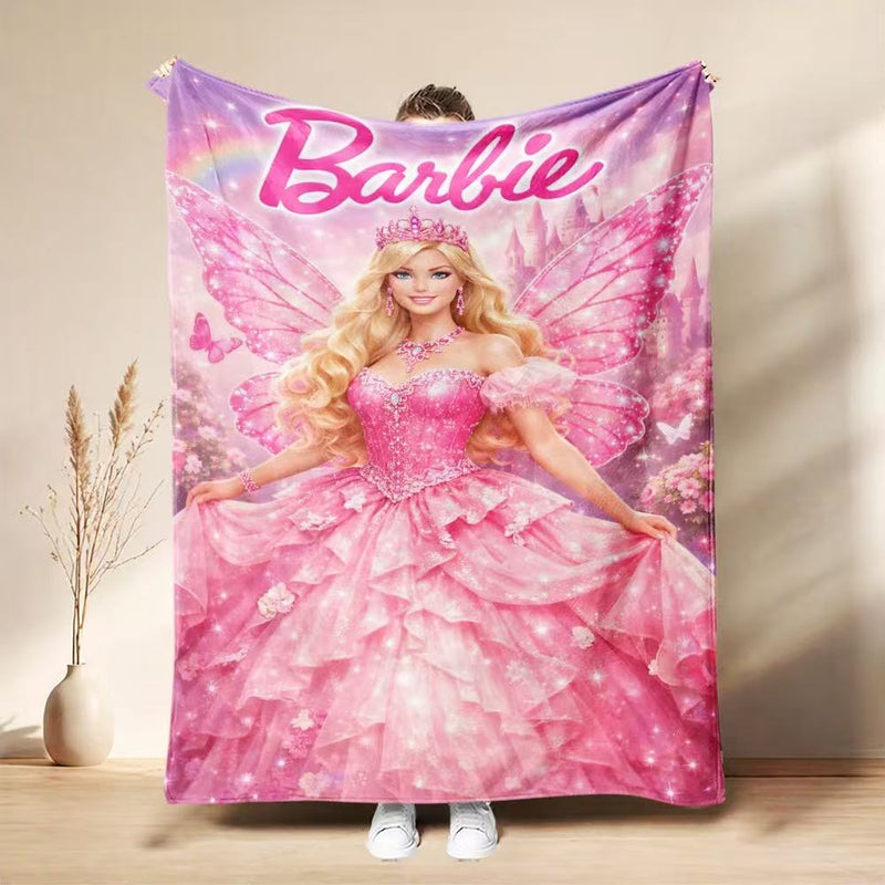Barbie Pink Fairy Beach Towel
