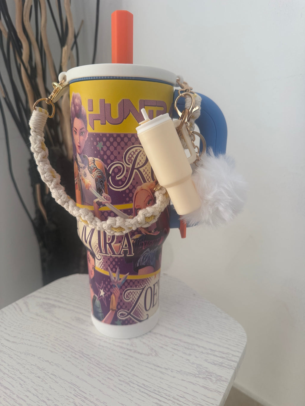 K-Pop Tumbler with Accessories