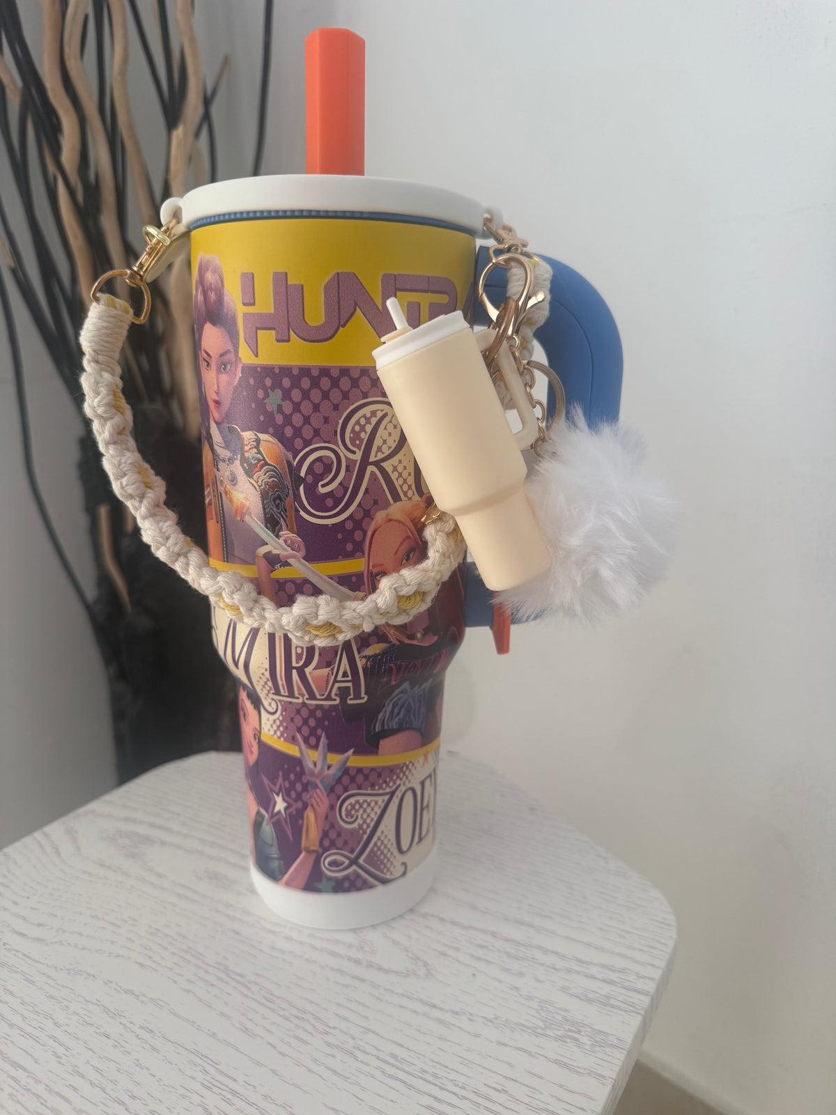 K-Pop Tumbler with Accessories