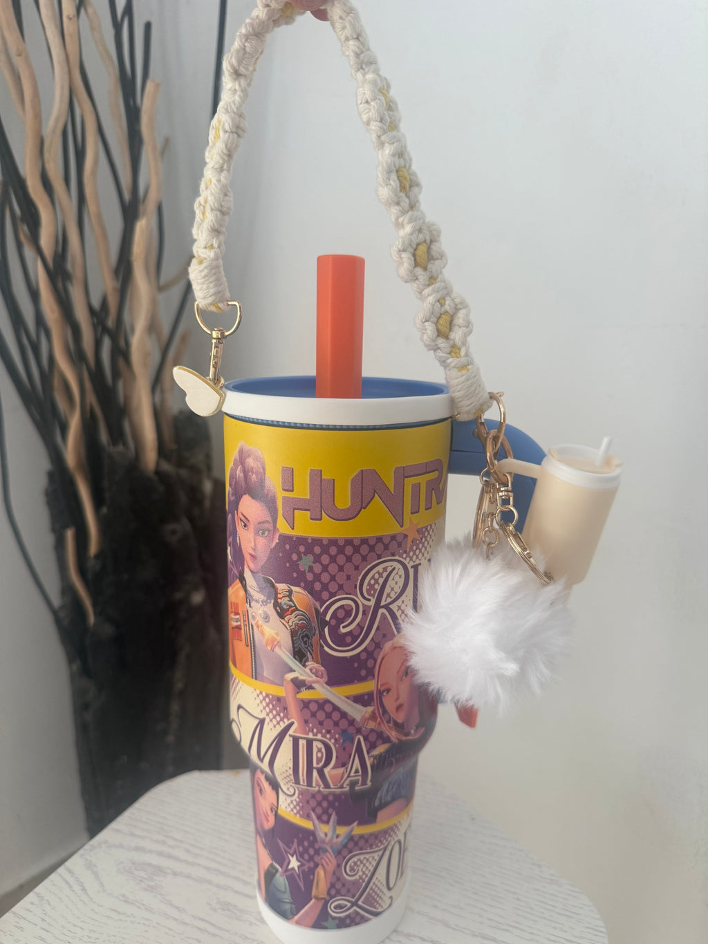 K-Pop Tumbler with Accessories