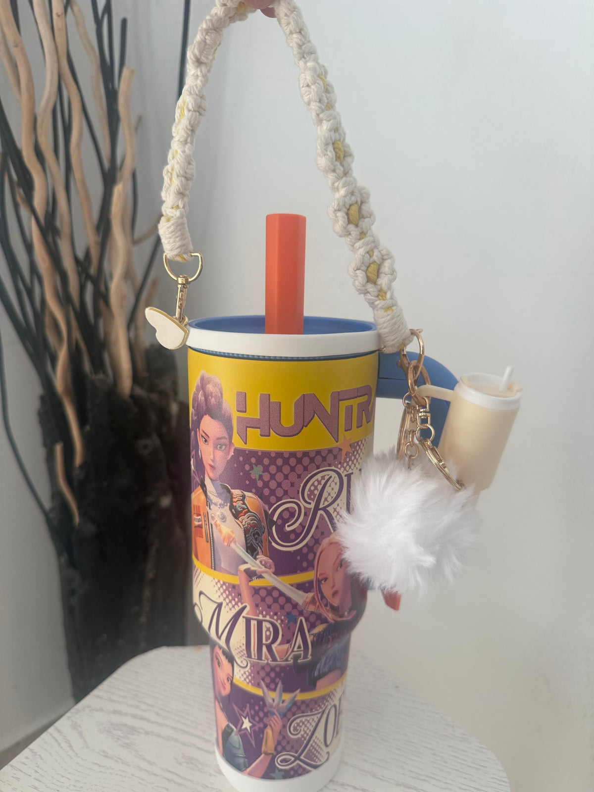 K-Pop Tumbler with Accessories