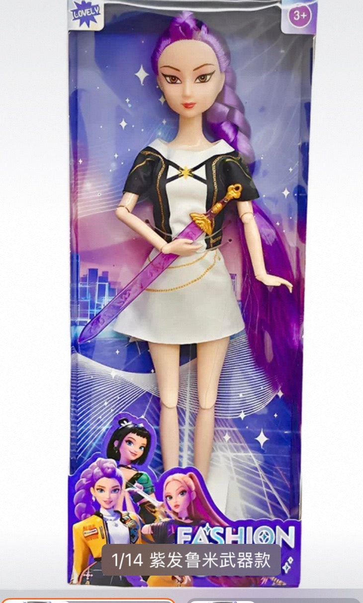 Rumi Singing Doll with Sword