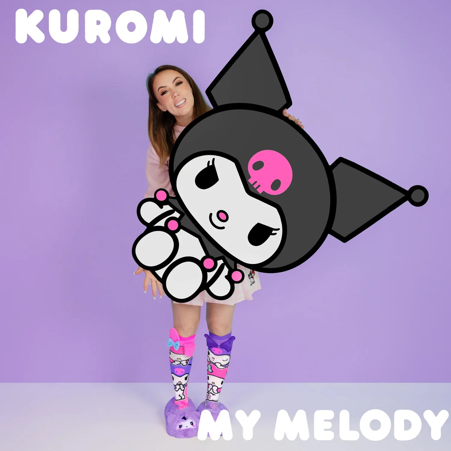 Kuromi & My Melody Socks