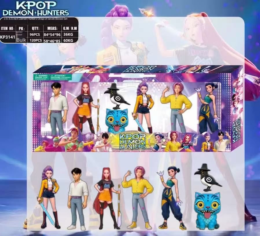 K-Pop Demon Hunters Figures Set
