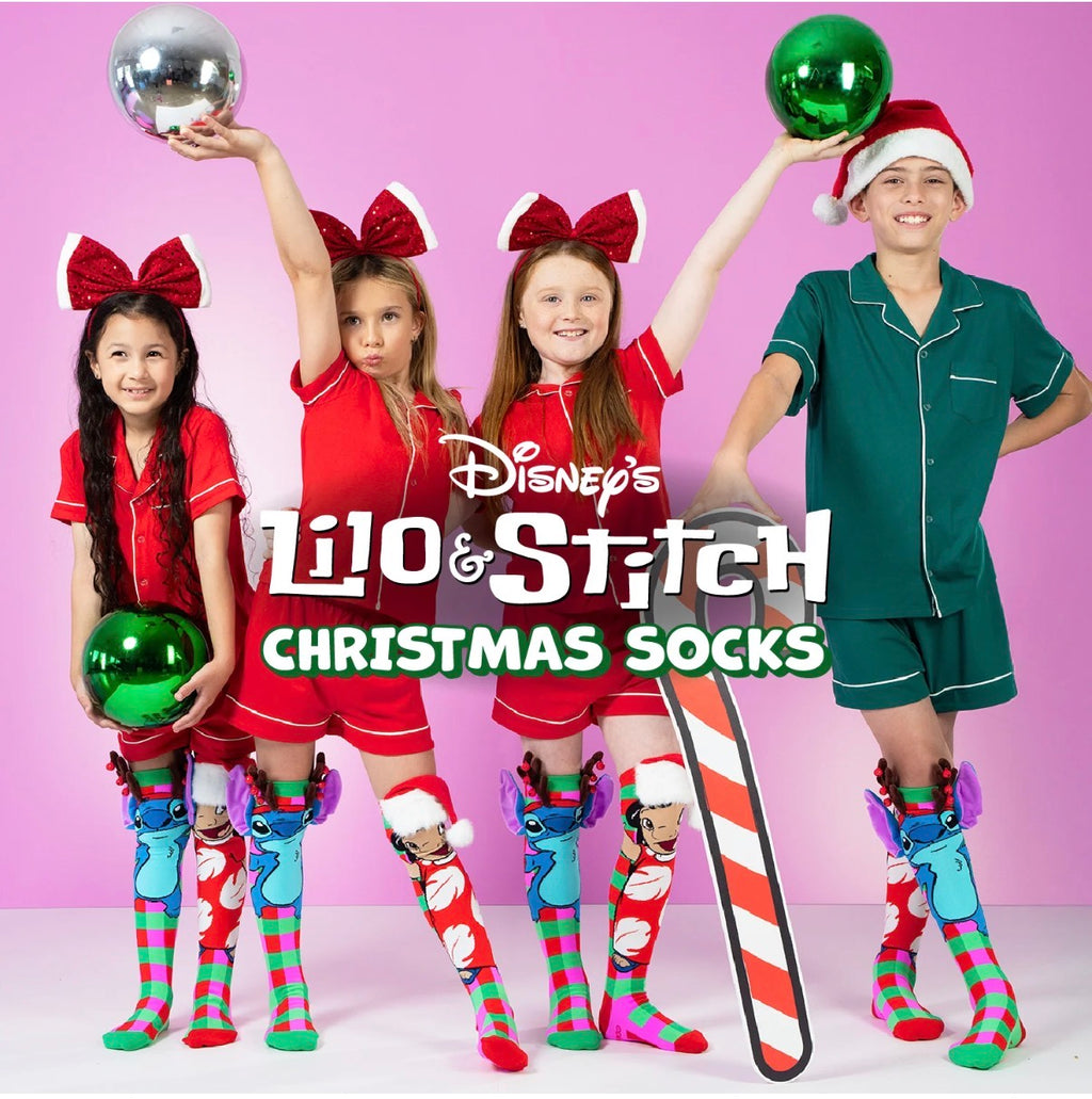 Lilo & Stich Christmas Socks