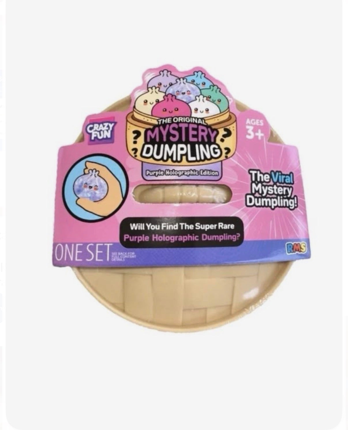 Dumpling Glitter Squishy