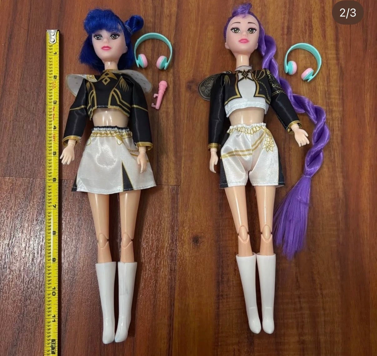 Blind k-pop doll