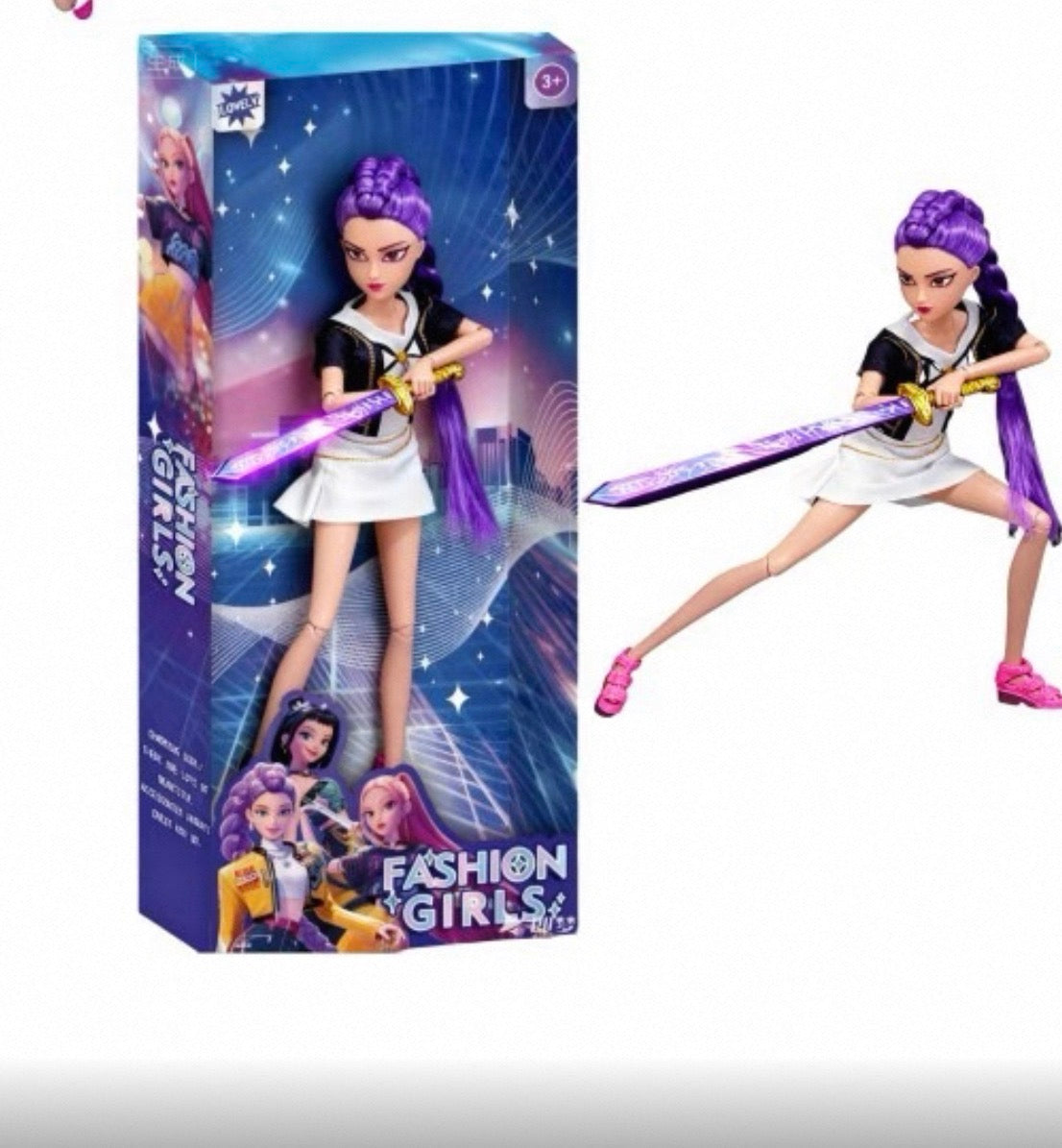Rumi Singing Doll with Sword