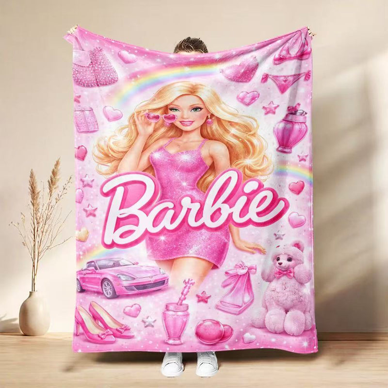 Barbie Pink Glam Beach Towel