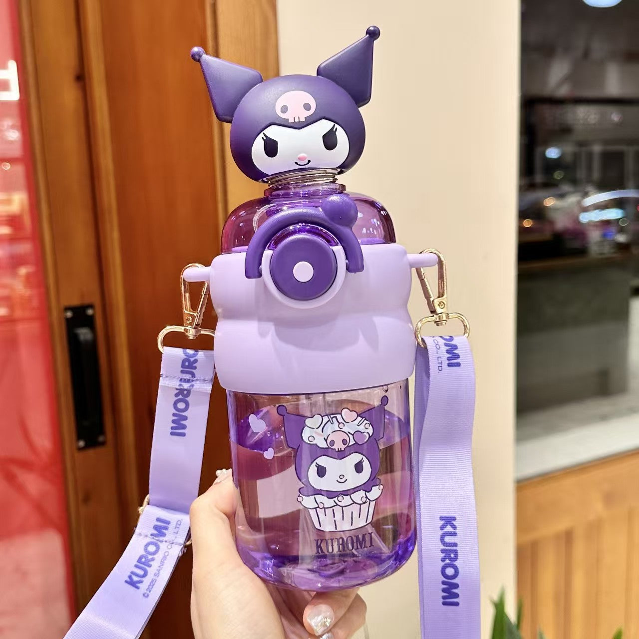 Kuromi Water Flask