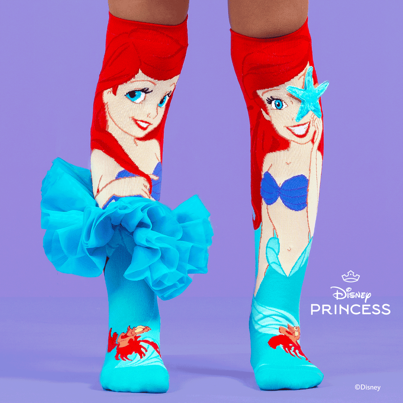 Madmia Ariel Little Mermaid 3D Tutu Socks
