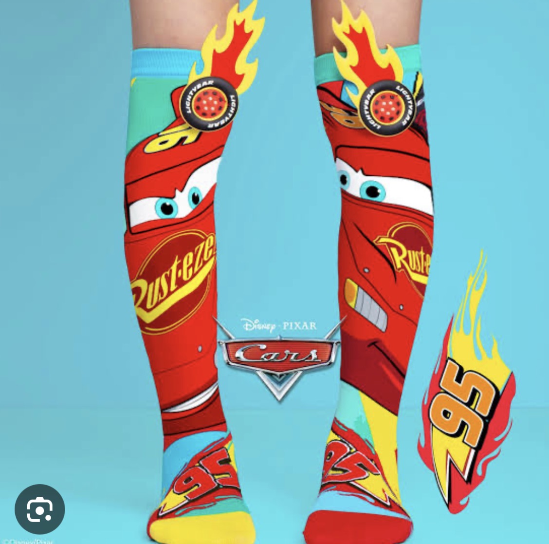 Madmia Lightning McQueen 3D Socks