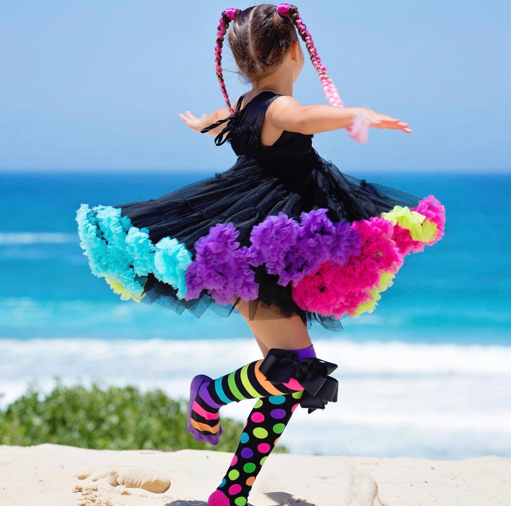 Wonderland Black  Dress