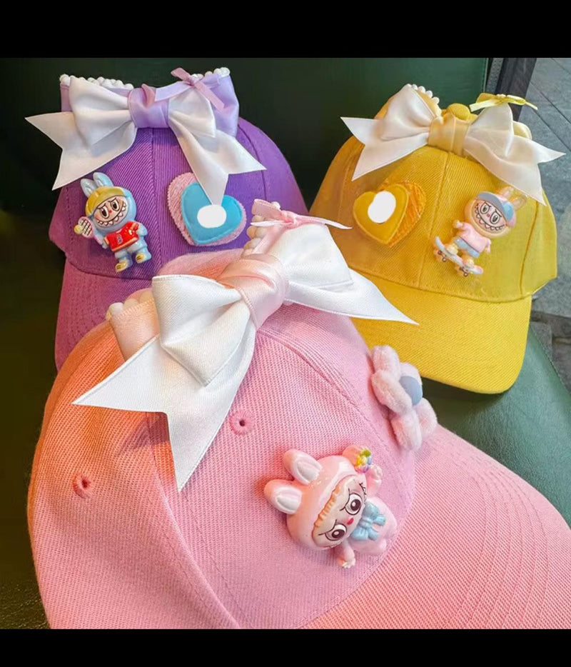 Labubu 3D Bow Cap
