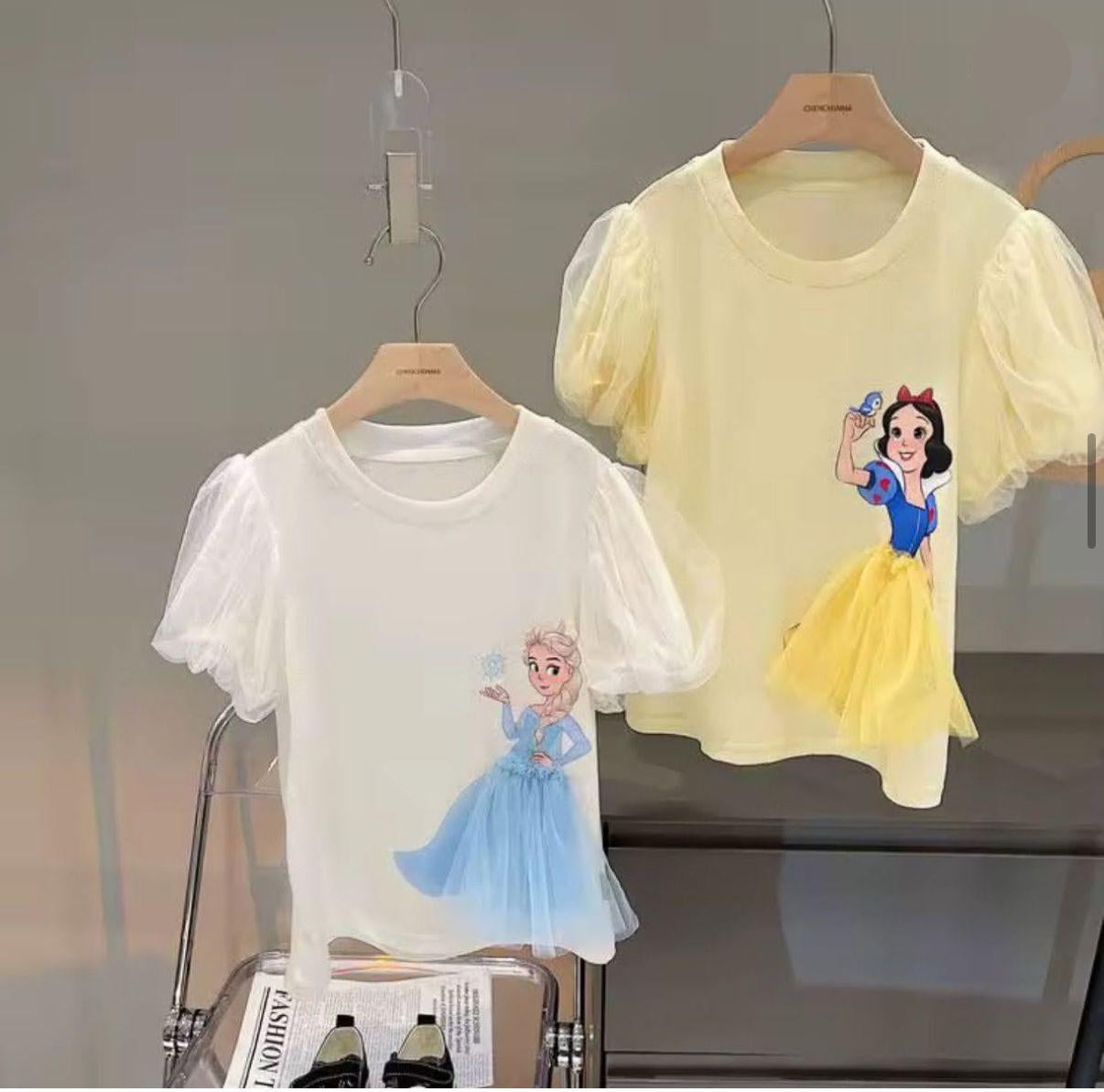 3D Elssa T-shirt in white color