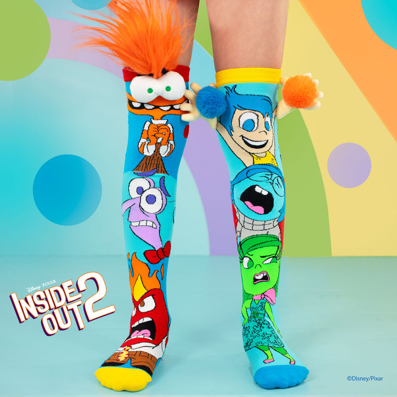 Madmia Inside Out 2 Emotions 3D Socks