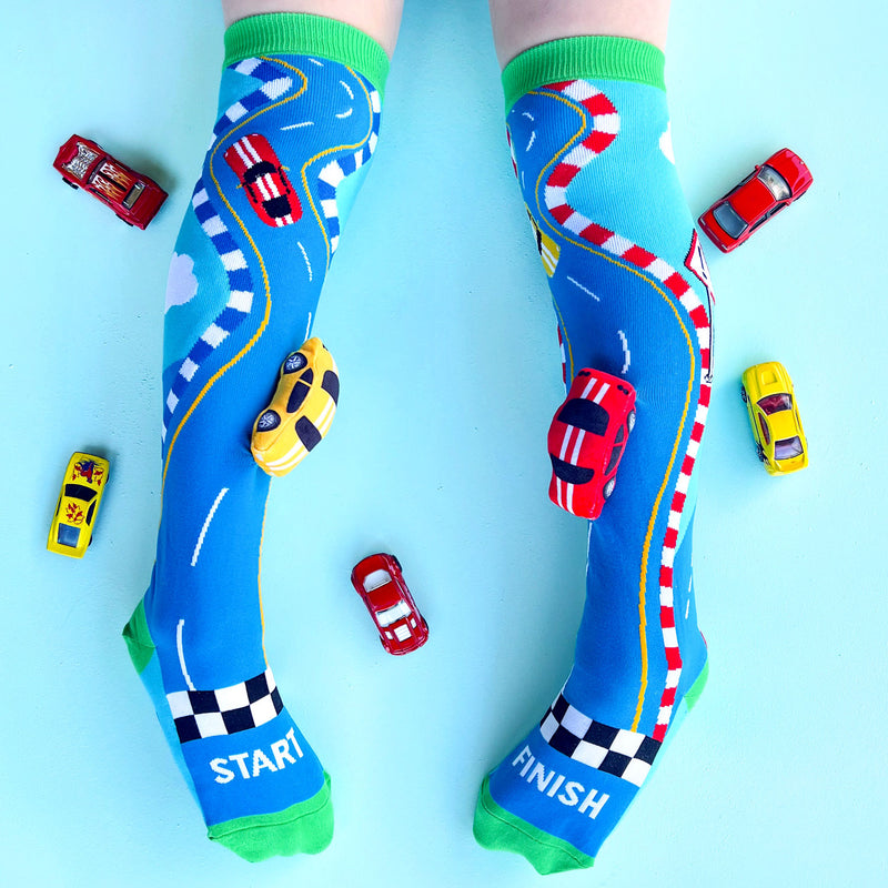 Madmia Racing Cars 3D Socks