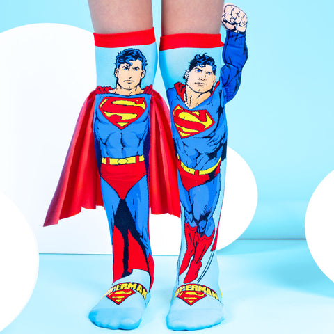 Madmia Superman 3D Cape Socks