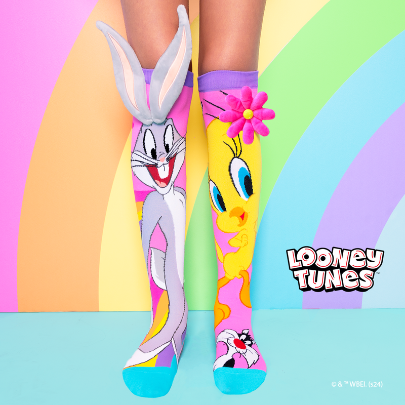 Madmia Tweety &amp; Bugs Bunny 3D Socks