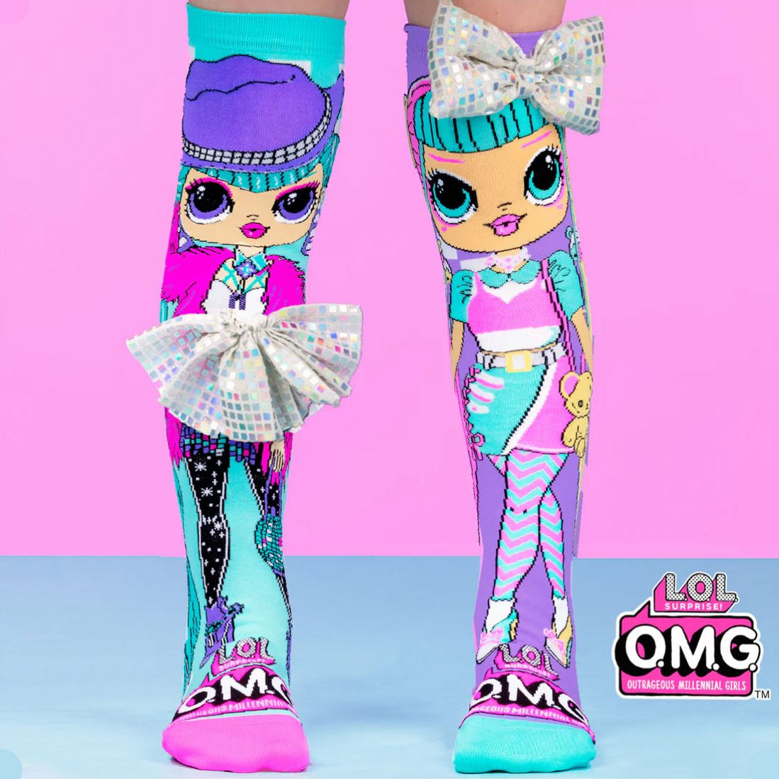 L.O.L  Omg Disco Candy Socks
