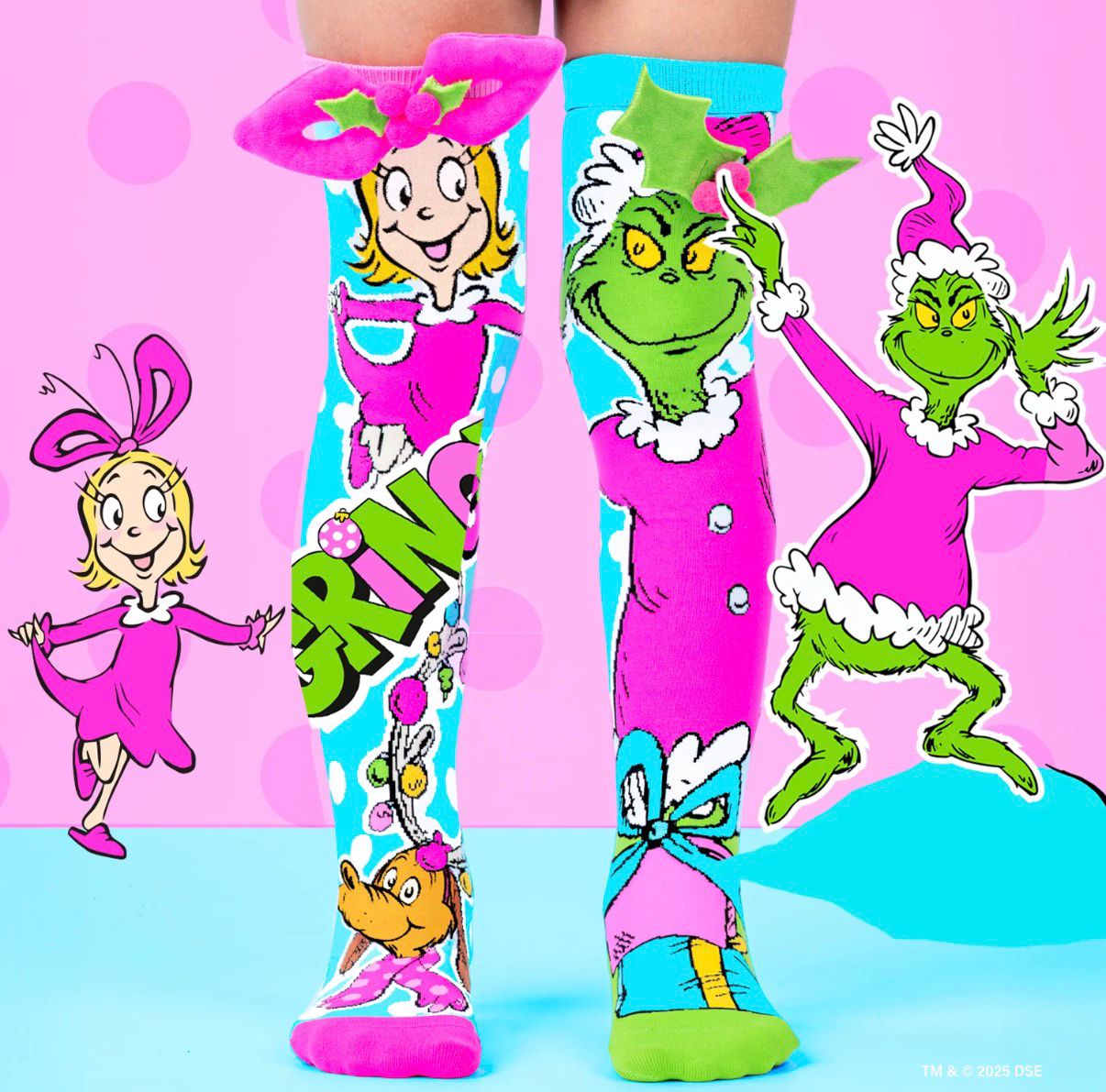 Grinch & Cindy Lou Socks