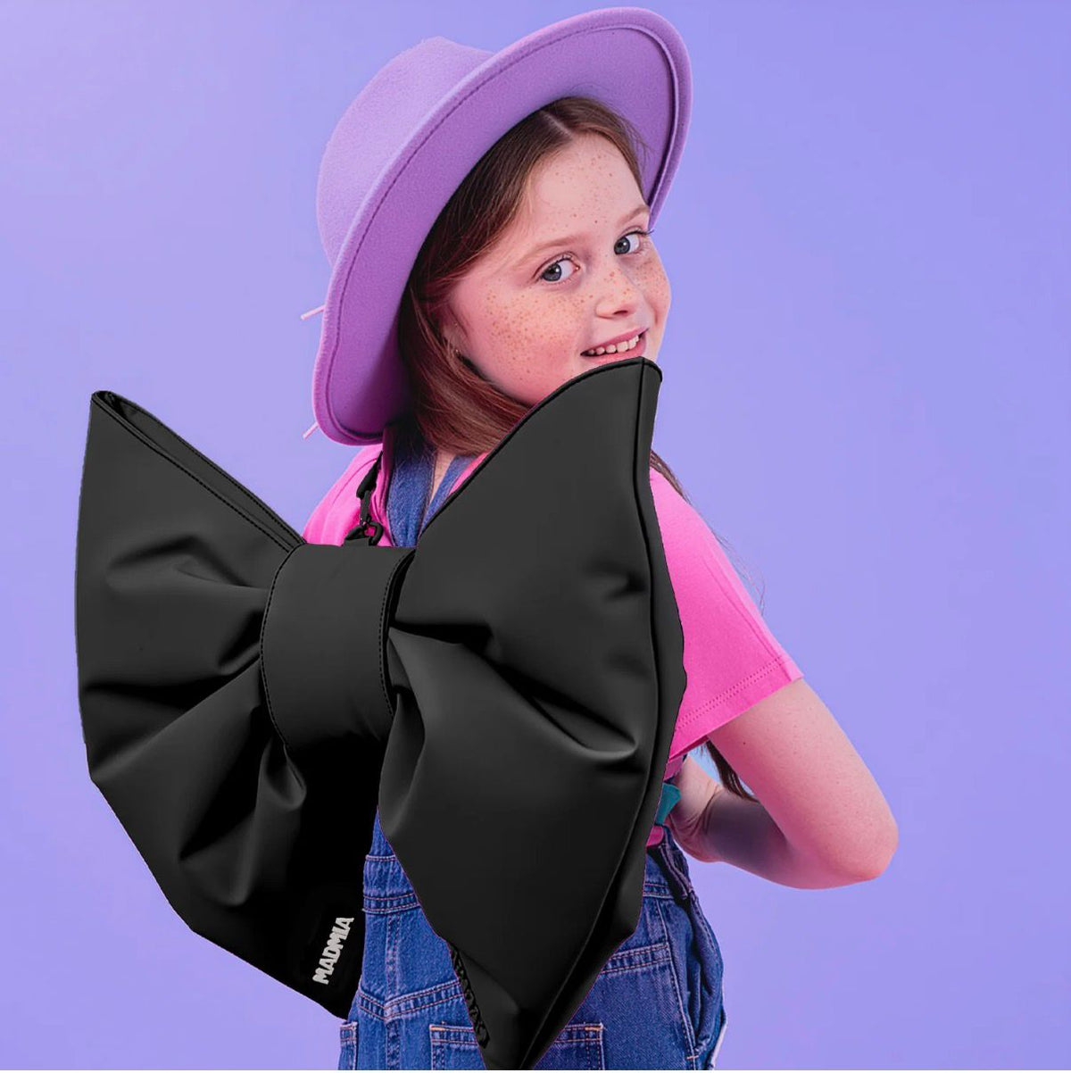Madmia Bow Bag, Black