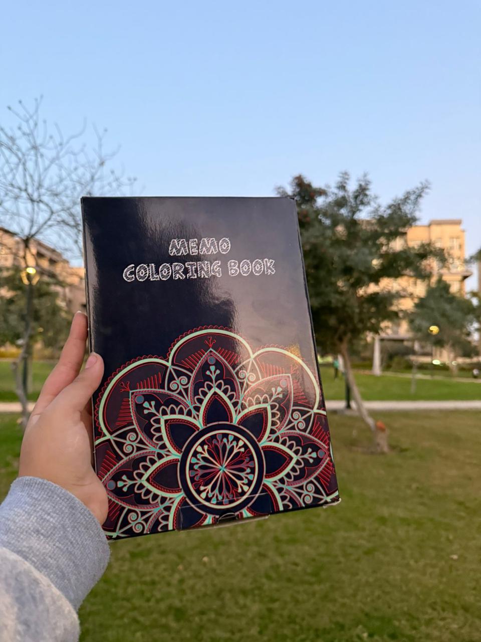 Memo set of 4 Mandala Coloring Books