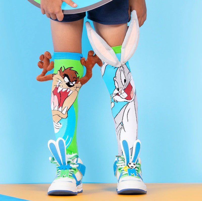 Madmia Bugs Bunny &amp; Taz 3D Socks