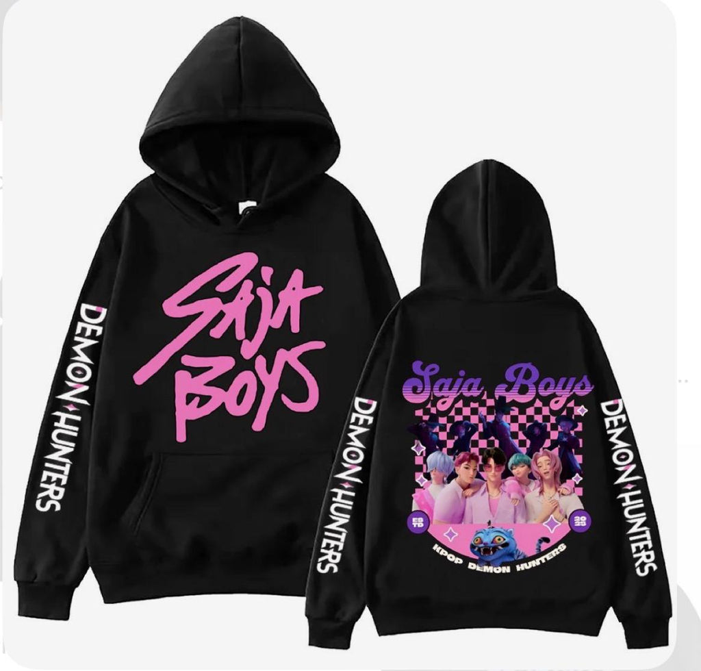 Hoodie K-Pop Demon Hunters Saja Boys
