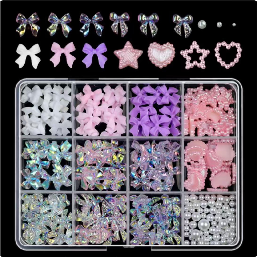 Bedazzling Charm Kit, Lilac: box contents