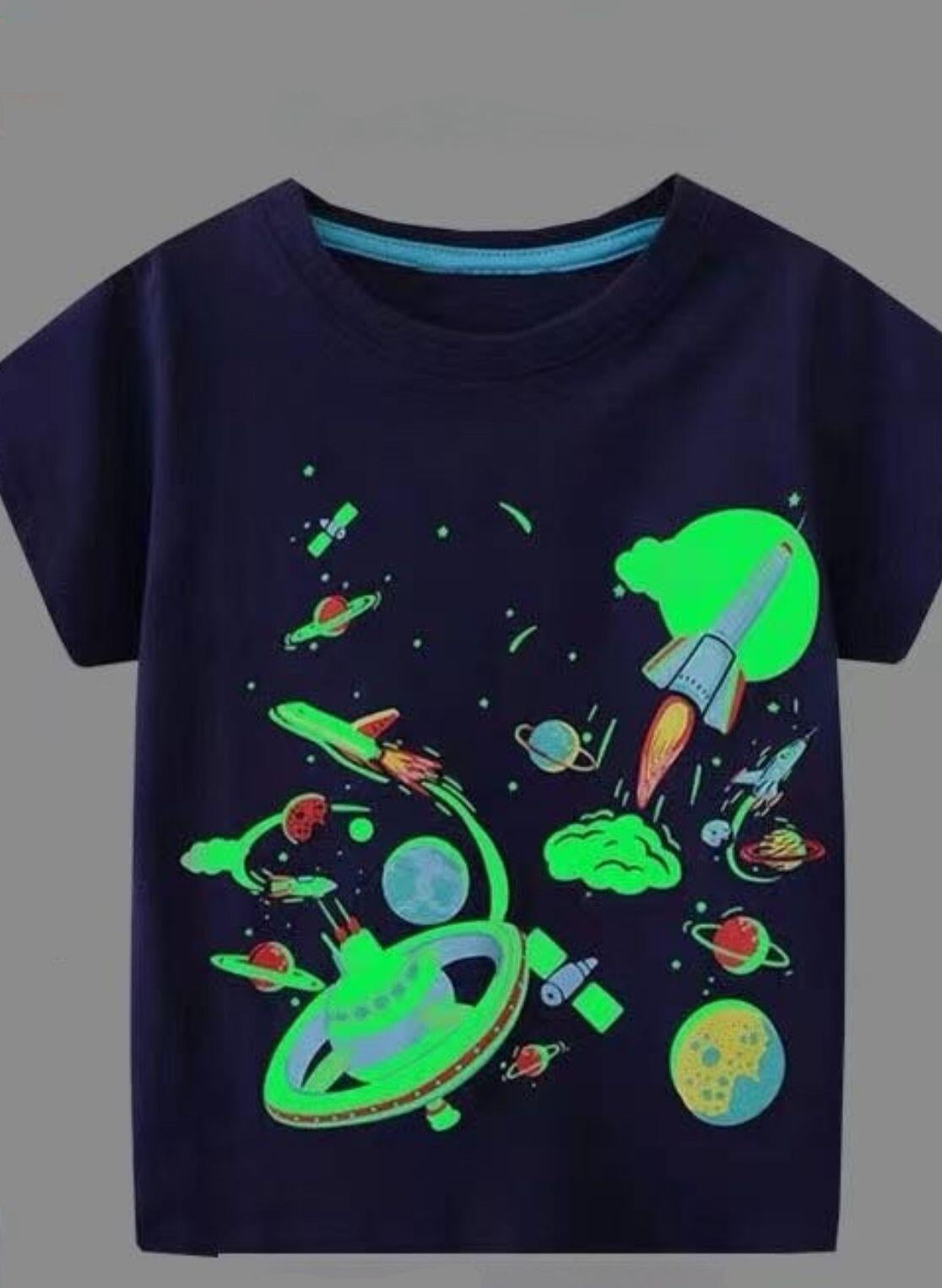 Luminous T-shirts Glow in the dark