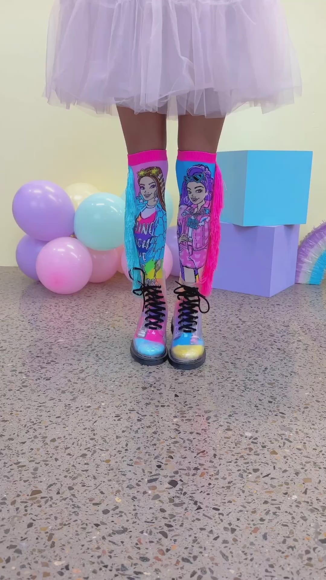 Barbie Extra Fashionista Socks