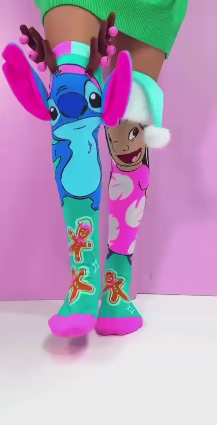 Lilo & Stich`s Gingerbread Socks