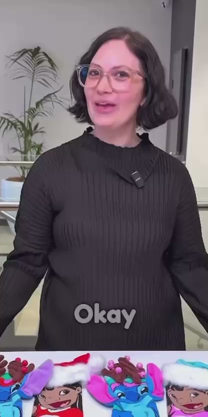 Lilo & Stich Christmas Socks