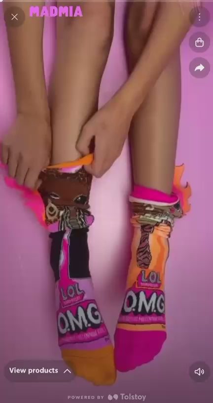 L.O.L Surprise Omg Bee the Queen Socks!