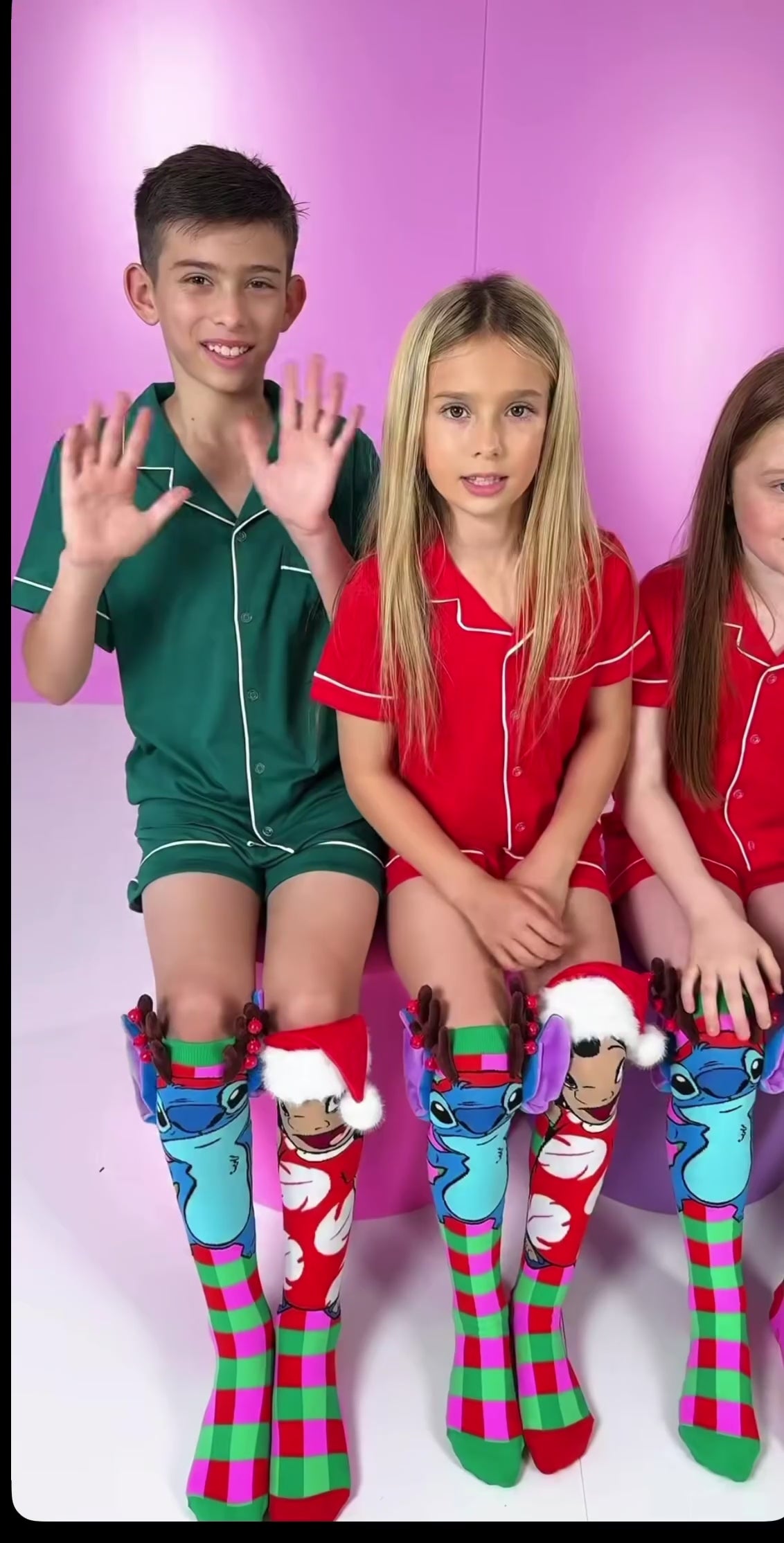 Lilo & Stich Christmas Socks