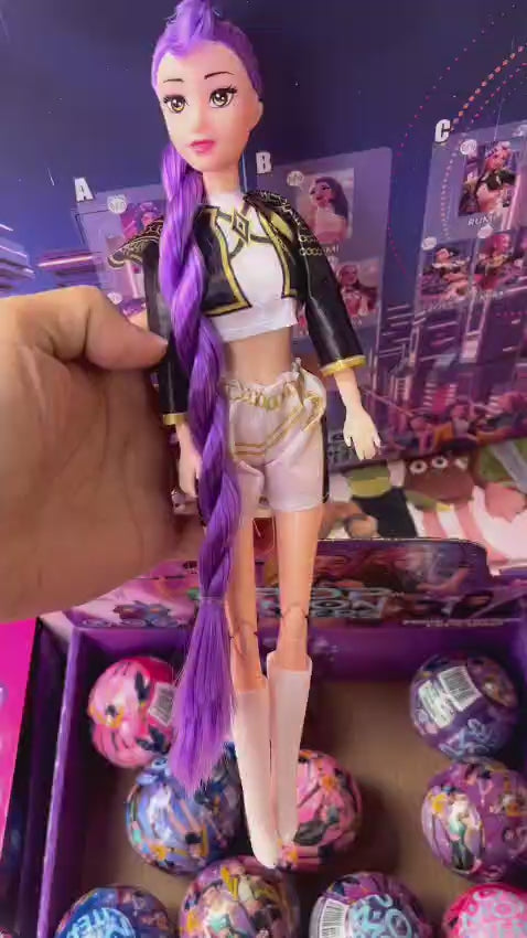 Blind k-pop doll