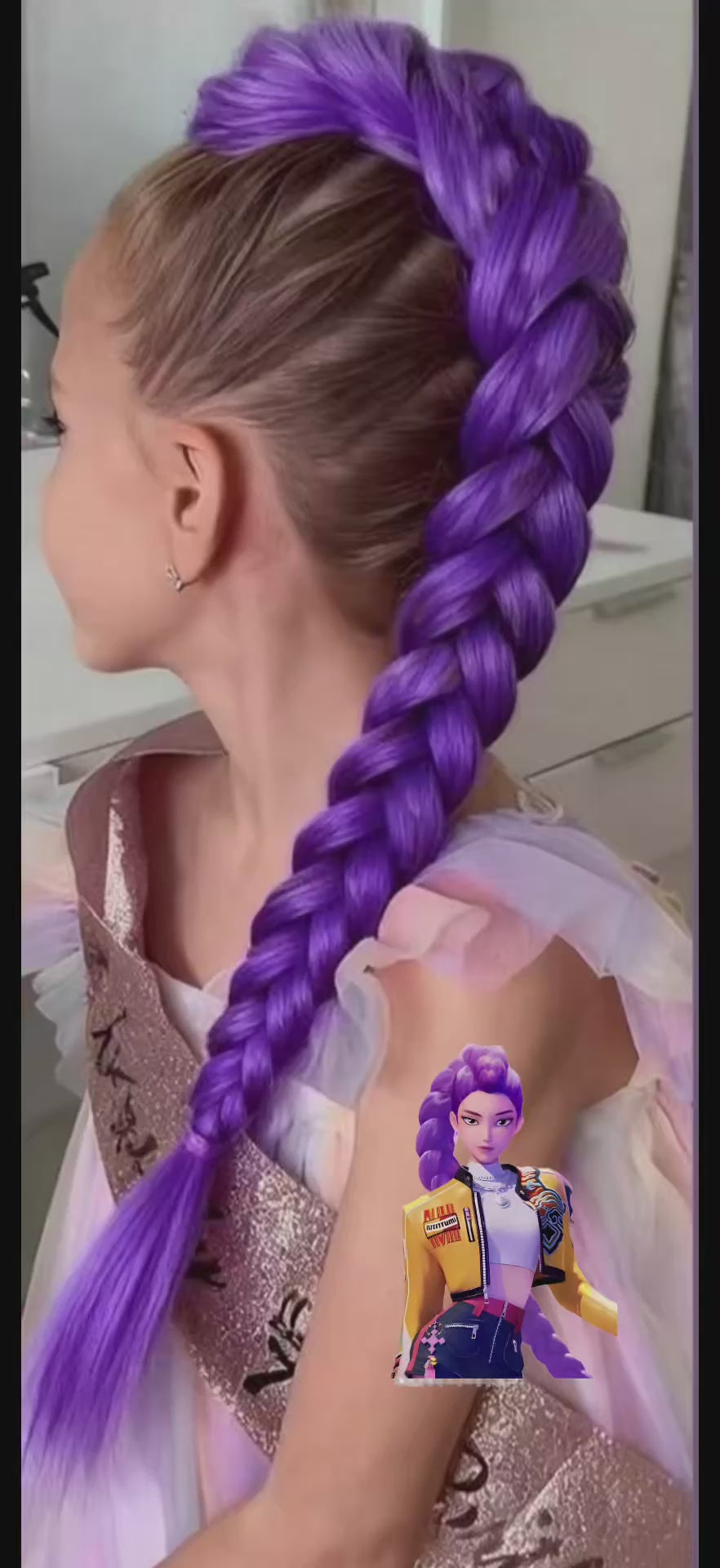 65 cm braids