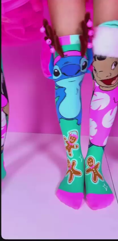 Lilo & Stich`s Gingerbread Socks