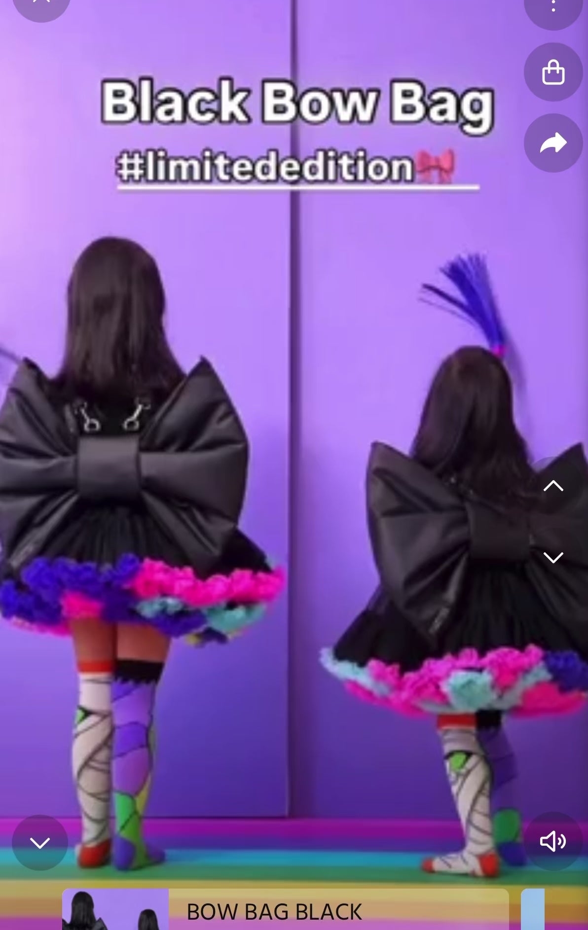 Wonderland Black  Dress